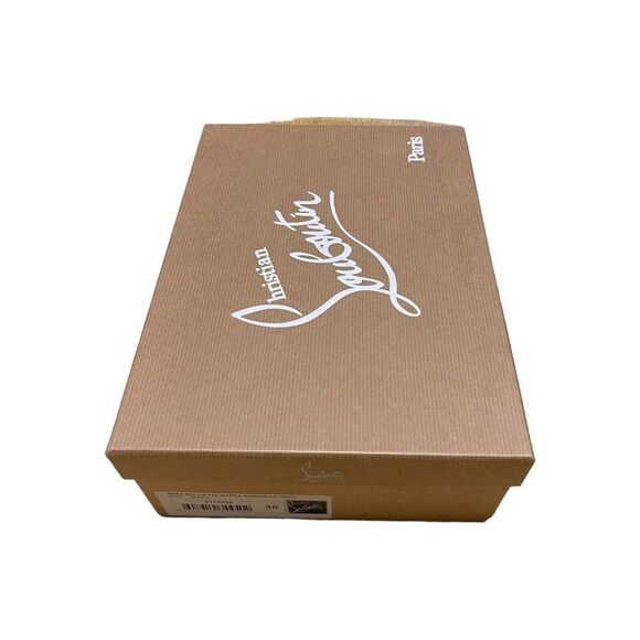 Christian Louboutin Empty Shoe Box 11.25”x8.25”x4 Storage Gift Set Tissue Paper - Picture 4 of 11